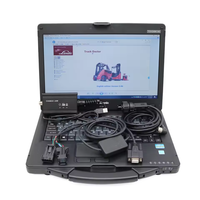 Alat Diagnostik Linde Canbox dengan Perangkat Lunak Pathfinder, Alat Pemindai Diagnostik Truk Forklift Plus Laptop CF53