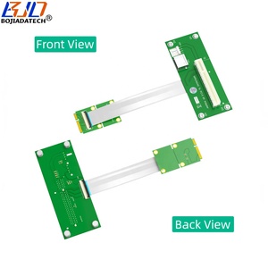 Pcie Pci-E 8X Khe Cắm & USB 2.0 Kết Nối Để Mini Pci-E Adapter Riser Thẻ Từ Pad + Fpc Cáp 0.3M - Product Image 4
