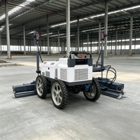 Niveleuse laser à béton autotractée Radiant pour applications commerciales de revêtements de sol de grande envergure