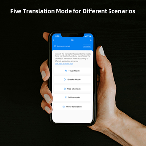 Auriculares Inalámbricos Inteligentes Wooask M3 Multi-país con Traducción en Tiempo Real sin Conexión a Internet, Compatibles con 144 Idiomas - Product Image 4