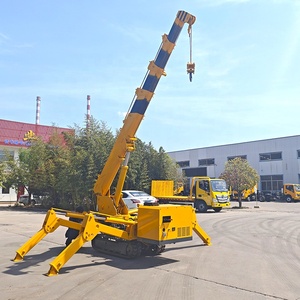 رافعة زحف صغيرة متنقلة تعمل بالوقود والكهرباء بقوة 2 3 5 8 <span class=keywords><strong>10</strong></span> 12 طن رافعة متداخلة هيدروليكية صغيرة سعر رافعة العنكبوت الصغيرة - Product Image 5