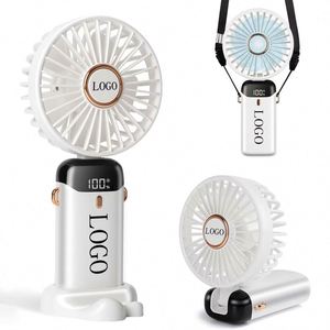 Wholesale Customized Portable USB Handheld Electric Fan, Suitable for Business Promotion Activities and Promotional <b>Gifts</b> - Product Image 1