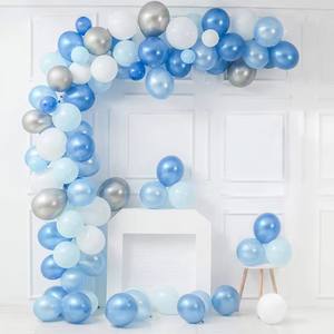 Kit d'<span class=keywords><strong>arche</strong></span> de ballons pour anniversaire fille, 143 pièces, guirlande de ballons blancs et or rose, ballons pastel, décoration de ballons pour baby shower, baptême - Product Image 4
