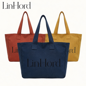 Borsa Tote in Tela con Logo Personalizzato, Grande Capacità, Tessuto Resistente da 12oz, Riutilizzabile <span class=keywords><strong>per</strong></span> Shopping, Regalo Promozionale Aziendale - Product Image 1