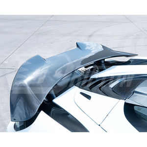 Conjunto de Conversión <span class=keywords><strong>Trasera</strong></span> 765LT para <span class=keywords><strong>McLaren</strong></span> <span class=keywords><strong>720S</strong></span>, Piezas de Fibra de Carbono Seca, Ensamblaje de Parachoques, Alerón y Sistema de Escape - Product Image 3