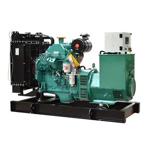 발전기 세트 50KW 62.5KVA (커민 4BTA3.9-G2 엔진 포함) 스탬포드 브러시리스 자체 시작