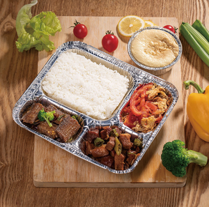 Lonchera Desechable Moderna de Aluminio con Tapa y Múltiples Compartimentos para Arroz, Carne, Comida para Llevar, Apta para Horno (Múltiples Capacidades) - Product Image 2