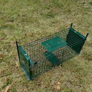 Insancıl avcılık Snare örgü kafes kontrolü büyük hayvan kunduz çakal vizon çakal köpek geçirmez tavşan tilki aquircat kedi tuzak kafesi - Product Image 6