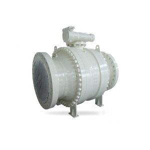 6D Flange 2 Piece Cast Steel 300LB Forged Trunnion Mounted Ball - Product Image 6