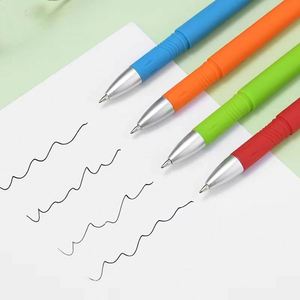 Bolígrafos de Gel de Plástico 334-SJ de Alta Calidad con Logotipo Personalizable, Ancho de Escritura de 0.5 mm, Impresión UV, Color Naranja Brillante Dorado, Promocionales - Product Image 2