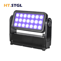 Projecteur LED RGBW DMX512 extérieur étanche IP65 15W en aluminium pour éclairage architectural, concerts, événements, fêtes, mariages, discothèques et clubs