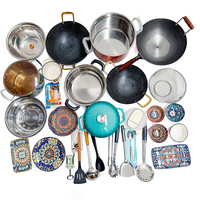 Penjualan Grosir Peralatan Dapur Cina Set Panci Stainless Steel Untuk Restoran Produsen Pabrik B2B