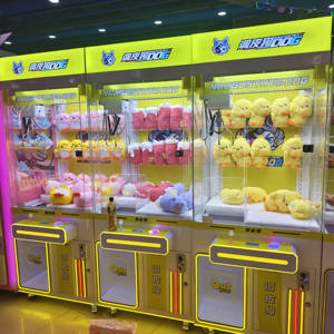 Großhandel Zenewood Mega Mini Klauen kran Maschine Plüschtiere 1 Jahr Garantie Münz zahlungs option Kostenloses Spiel für Geschäfte anpassbar - Product Image 1