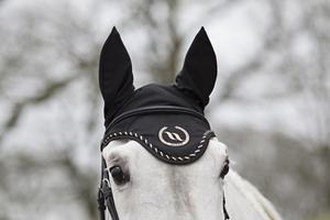 Bonnet en oreille cheval, noir, sur piste, Collection de nuit, abeille - Product Image 2