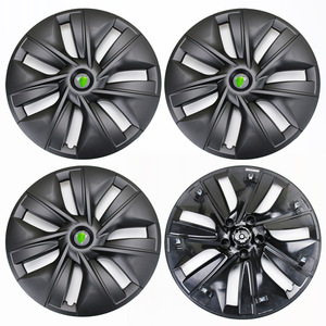 Cache-roue de 19 pouces pour <span class=keywords><strong>Tesla</strong></span> <span class=keywords><strong>Model</strong></span> Y, entièrement enveloppant, avec décorations Cyclone et Darth Vader. - Product Image 3