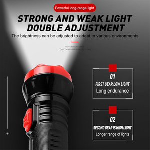 Howlighting Đèn pin Led Ngoài Trời ánh sáng mạnh mẽ đa chức năng lửa nhà kiểm soát lũ có thể sạc lại Mini Đèn Pin lễ hội - Product Image 5