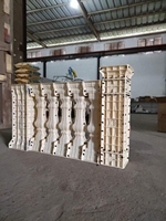 Moule de clôture en béton en plastique réutilisable robuste pour projets de jardin bricolage et produits ménagers