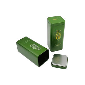 Emballage de thés en vrac à base de plantes matcha de qualité supérieure boîte à thé en métal pour le bain écorce de chêne camomille - Product Image 2