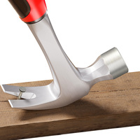 Prix usine Matériel Outils à main clou Griffe Marteau tête Haute Qualité Qualité Industrielle Marteau avec poignée en fibre de verre tpr