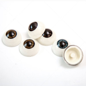 DIY 미니 리본돌 눈 20mm/22mm/24mm 사실적인 시뮬레이션 공예 쉬운 사용 아크릴 반구형 교육 및 모델 장난감 - Product Image 2