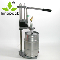 Fût à bière en métal imprimé de 5 litres avec robinet et fermeture à vendre