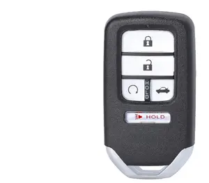 10x适用于本田2018-2021雅阁4 + 1按钮FSK433兆赫无钥匙汽车智能钥匙自动遥控钥匙