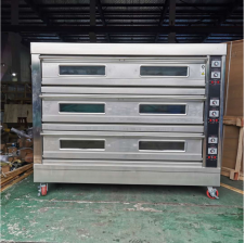 Thương mại hơi nước tấm nóng nướng điện lò nướng bánh mì điện lò nướng đối lưu thiết bị nướng bánh lò nướng - Product Image 3