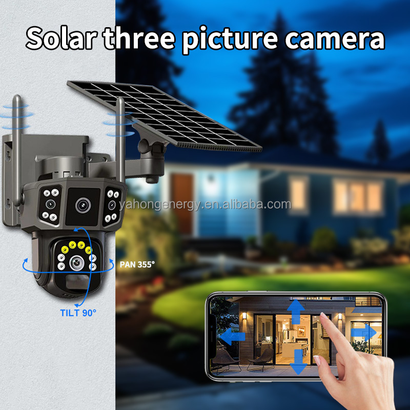 High Definition 4G Solar CCTV Camera for Enterprise and Household Use-Wholesale Price · image 2