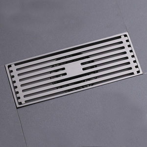 Kit Scarico a Canale Sottile dal Design Moderno per Bagno <span class=keywords><strong>e</strong></span> Cucina, con Sifone <span class=keywords><strong>e</strong></span> Scarico Esterno a Canale - Product Image 3