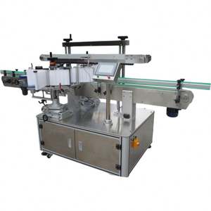 Machine d'étiquetage commerciale entièrement automatique double face pour bouteilles de crème, de boissons, de bière, de parfum et de stylos-plume - Product Image 2