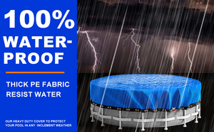 <span class=keywords><strong>Bâche</strong></span> de <span class=keywords><strong>piscine</strong></span> hors sol durable et personnalisée, résistante aux UV, pour l'hiver – Fournitures de jardin - Product Image 3