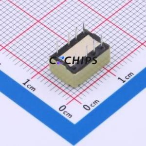 AGQ2004H Signal Relay DIP,7.2x10.6mm Relay 4.5V 2 Changeover: 2C (DPDT-Changeover)::: 110V-DC/125V-AC AgPd+Gold Plated - Product Image 2