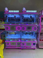 Machine à griffes de poupée classique de luxe à pièces Machine pour enfants jouet Mini accepteur de billets d'un dollar Machine à griffes à vendre