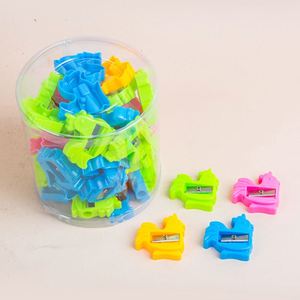 Sacapuntas de plástico con diseño de gallo elegante para estudiantes, para lápices de maquillaje y delineadores de cejas, material escolar y de oficina, venta al por mayor, personalizado - Product Image 4