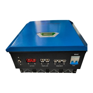 Contrôleurs éoliens MPPT 2KW 3KW 5KW Boost et Buck avec bouton de freinage, affichage LCD de la tension pour charge de batterie 48V - Product Image 4