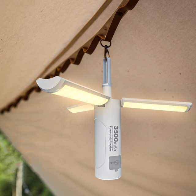 USB Charger Tent Camping LED Lights Dimmable Lantern Flashlight Outdoor Tent Lights with Power Bank