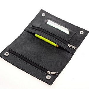 Boshiho - Bolsa de Cuero Resistente para Tabaco con Forro de Goma, Bolsa para Pipa - Product Image 1