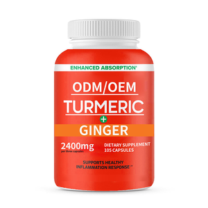 الكركم الكركمين خلاصة الزنجبيل كبسولات مكملات عشبية لآلام المفاصل - Product Image 1