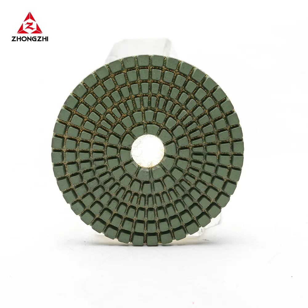 Wet 6" 7-Step Diamond Polishing Pads Flexible Sanding Tools Discs Buff