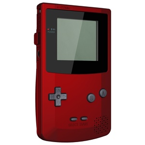 Coque Rouge Sanguin IPS Prête à l'emploi pour GBC - Kit Complet DIY & de Remplacement (Boîtier et Boutons) pour Game Boy Color - Product Image 4
