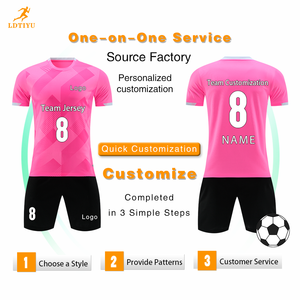 Nouveau <span class=keywords><strong>Maillot</strong></span> de Football d'Entraînement Algérie Cap-Vert Col en V Motif à Carreaux Manches Courtes Séchage Rapide Respirant Kits de Maillots de Football pour Hommes Été - Product Image 2