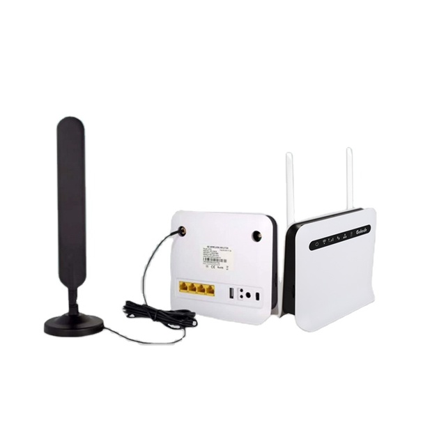 CP9-43 American Version Intel WiFi 4G CPE Router CAT4 300Mbps Wireless with Firewall SIM Card Slot and 4 RJ45 Ports