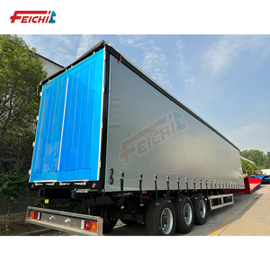 Semirimorchio a Tenda Laterale ad Alta Resistenza per Scarico Efficiente di Forniture per Supermercati - Product Image 6