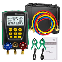 DUOYI DY517A Manomètres numériques pour collecteur de pression Réfrigération HVAC Manifold sous vide Testeur de fuite de température