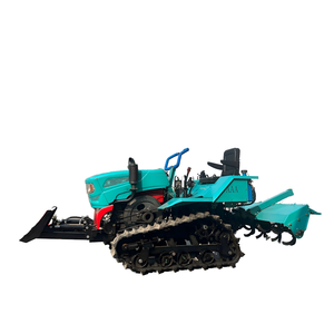 Tractor de orugas de nuevo diseño con caja de cambios 2WD, máquina de arado agrícola de tamaño mediano/grande, cuchilla dozer, rotocultivador de 35hp - Product Image 1