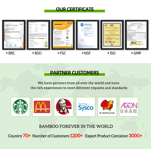 Trung Quốc Nhà Máy mẫu miễn phí bán buôn dùng một lần dao kéo thìa gỗ 160 mét compostable muỗng và ngã ba sinh thái thân thiện - Product Image 5