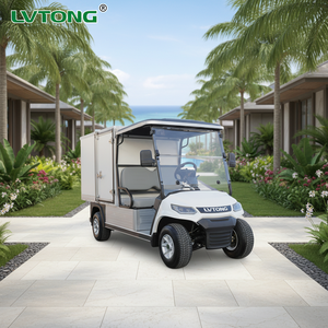 Véhicule de <span class=keywords><strong>patrouille</strong></span> électrique 2 places, <span class=keywords><strong>camion</strong></span> de service avec caisse fermée, véhicule utilitaire pour l'entretien des campus, mini-<span class=keywords><strong>camion</strong></span> - Product Image 1