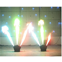 Appareil pyrotechnique professionnel à 3 têtes, machine à feu à commande DMX, machine à flammes colorées pour scène, pour spectacle de concert