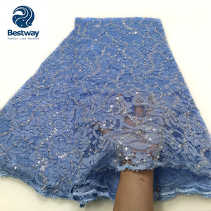 Bestway phi <span class=keywords><strong>Net</strong></span> đính cườm ren vải chất lượng cao cho váy cưới - Product Image 4