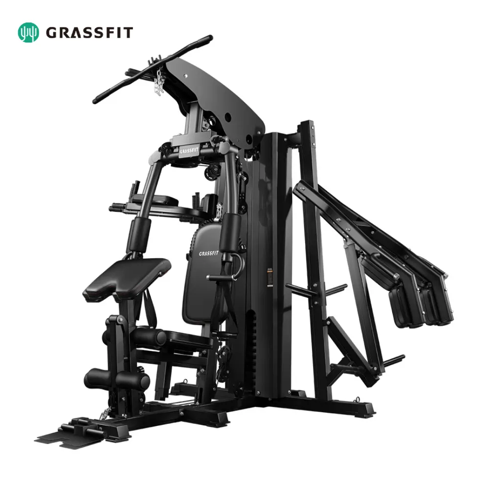 Grassfit Groothandel Oefening Commerciële Machine Gratis Gewicht Multifunctionele Fitnessapparatuur 3 Power Person Station Home Gym